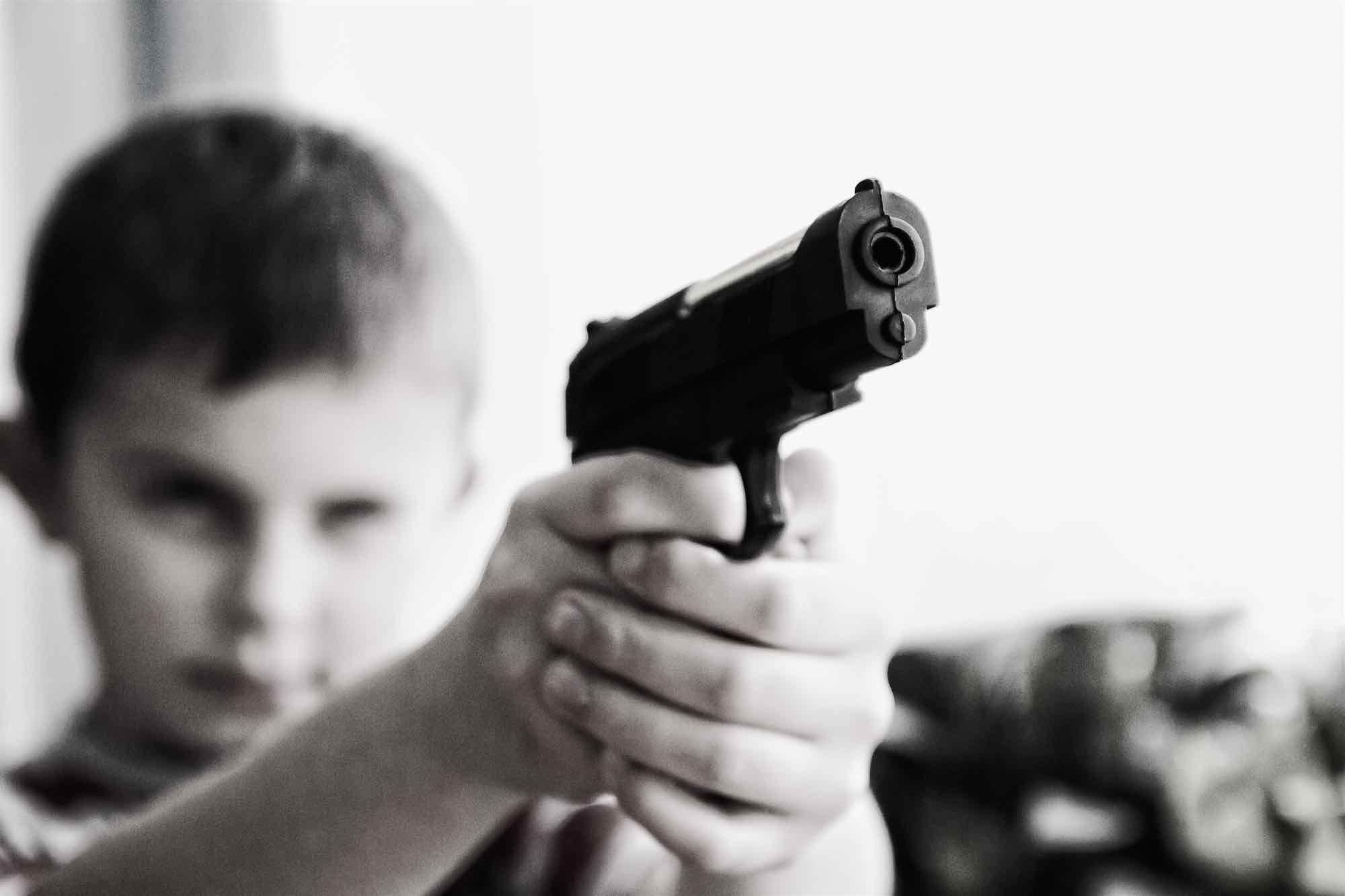 Boy with Gun